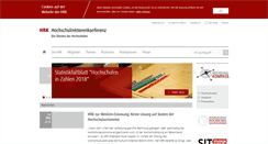 Desktop Screenshot of hrk.de