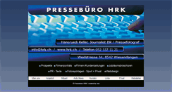 Desktop Screenshot of hrk.ch